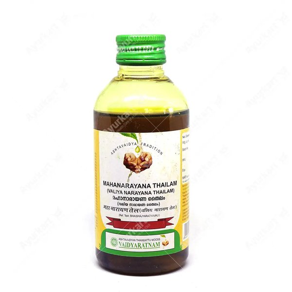 Mahanararaya Thailam (Vaidyaratnam, 200ml)