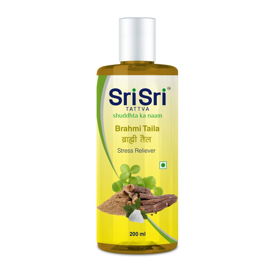 Brahmi Tailam (Sri Sri, 200ml)