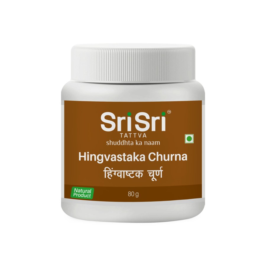 Hingvastaka Churna (Sri Sri, 80Gm)